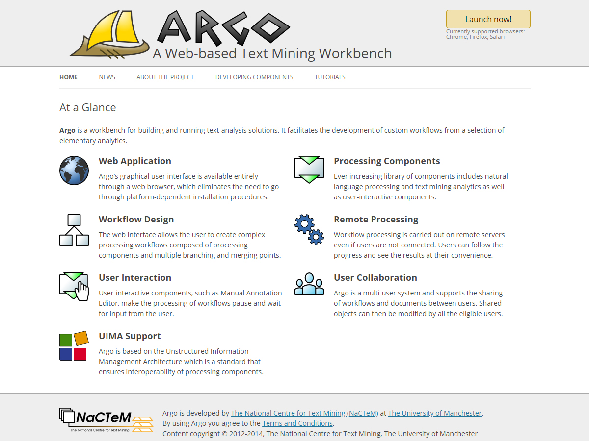 Argo screenshot