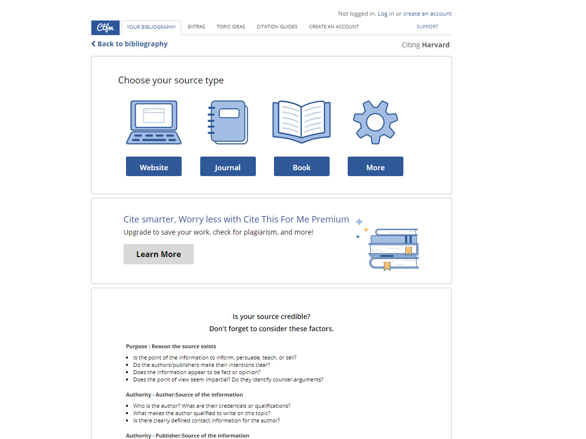 Cite This For Me screenshot