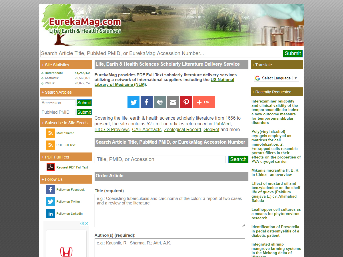 EurekaMag screenshot