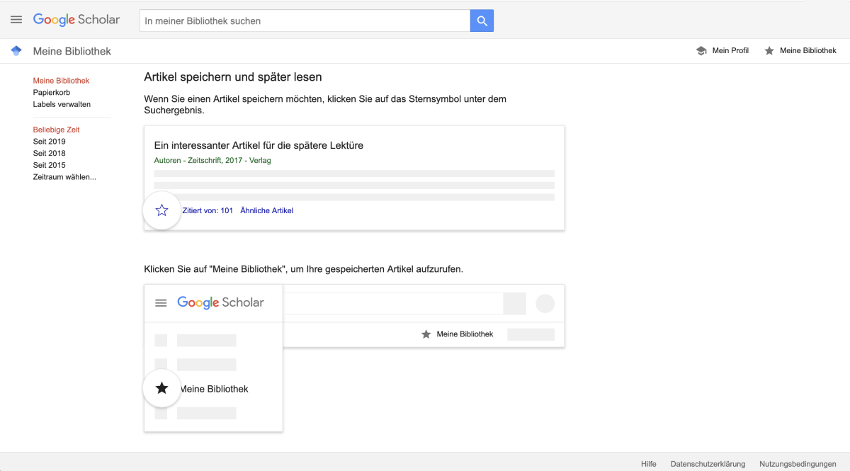 Google Scholar screenshot